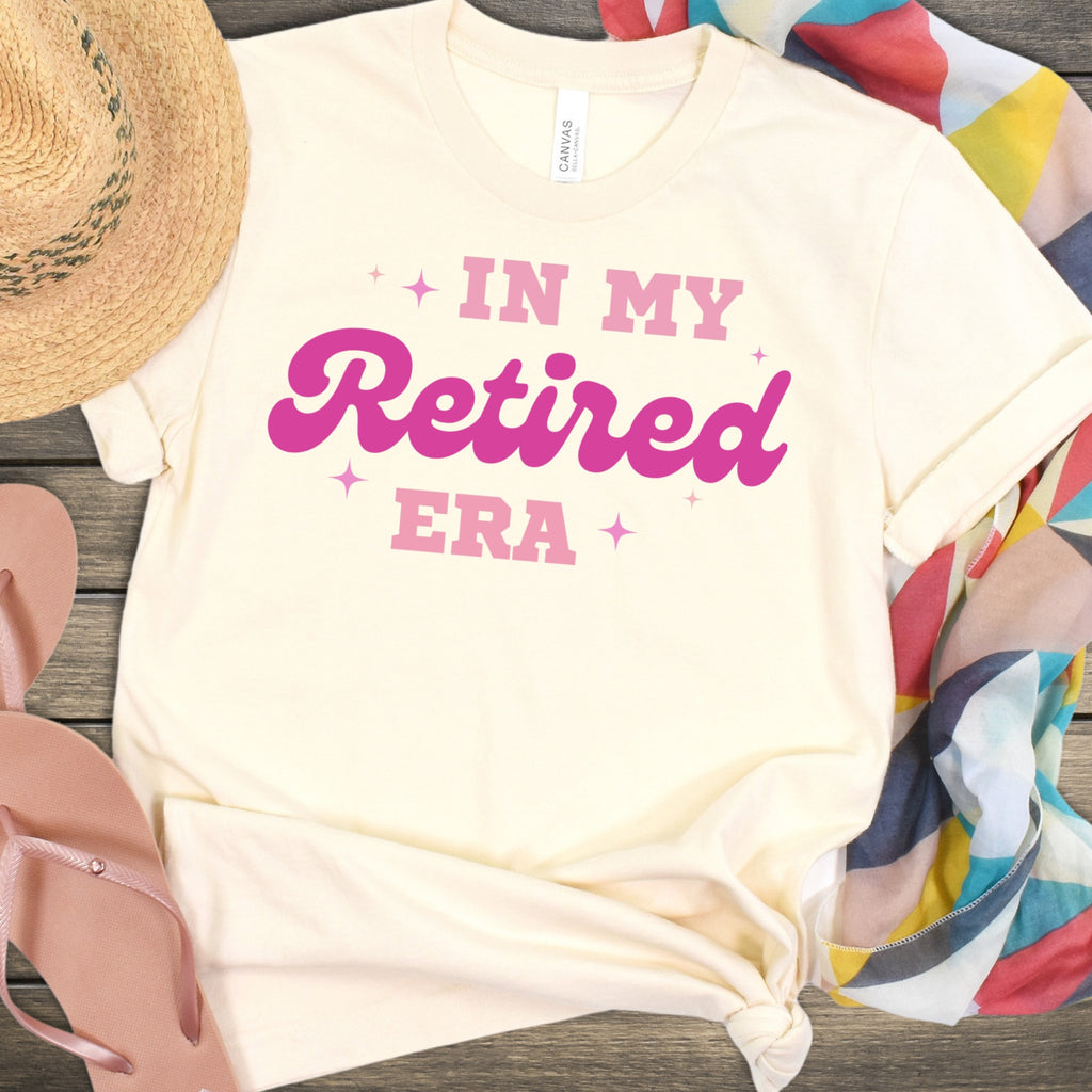 In My Retired Era T-shirt Funny Retirement Shirt