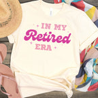 In My Retired Era T-shirt Funny Retirement Shirt