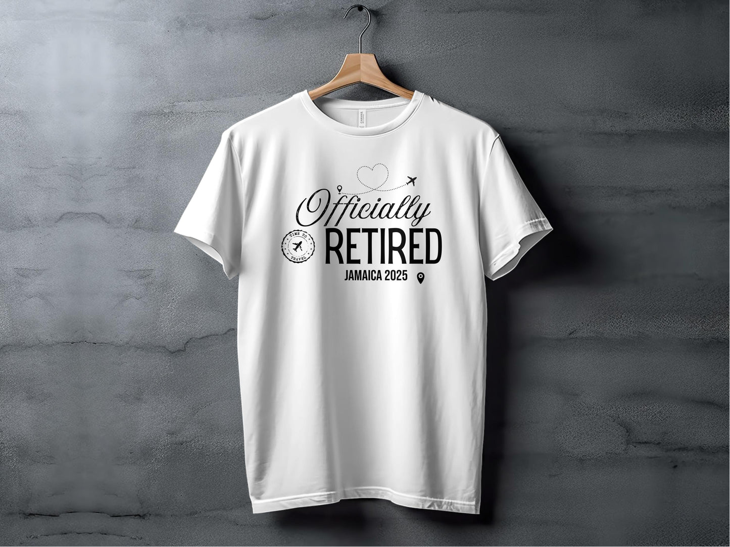 Officially Retired Jamaica 2025 White T-Shirt product