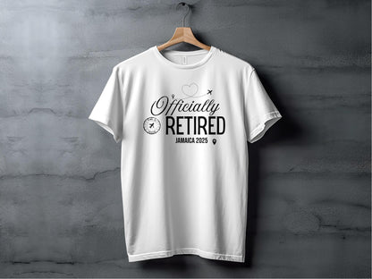 Officially Retired Jamaica 2025 White T-Shirt product