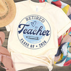 Retired Teacher Class of 2026 Graphic T-Shirt