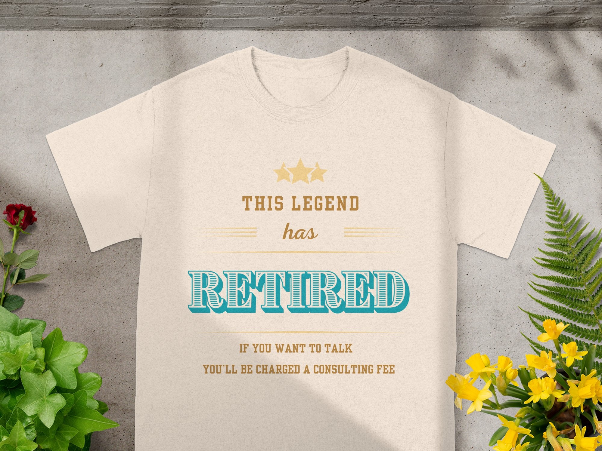 This Legend Has Retired Funny Graphic T-shirt product